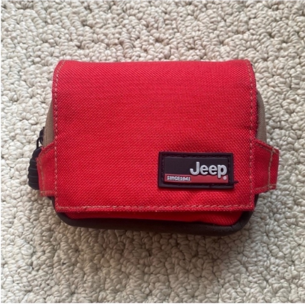 Jeep Red Belt Bag